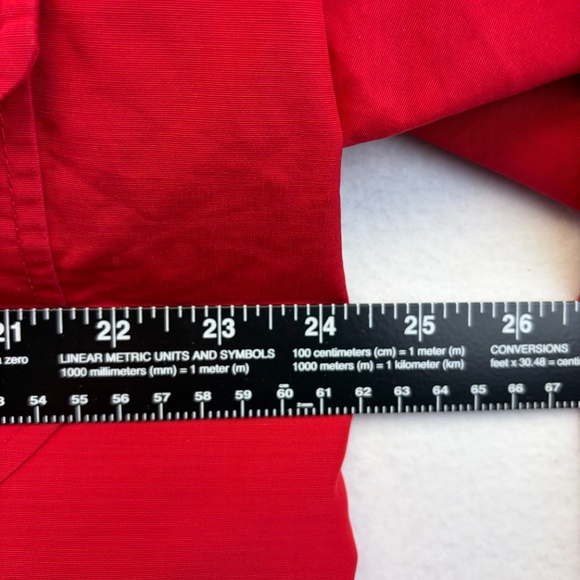 Lands End Wool Lined 60/40 Winter Mountain Parka Red Mens Large/XL USA Vintage - Picture 9 of 15